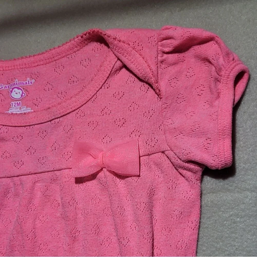 Baby Girl Mixed Brand 3pc Bodysuit Bundle Size 12M EUC